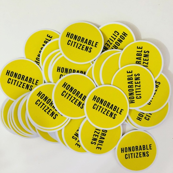 NEW 2.5” UV vinyl Honorable Citizens Sticker - Picture 1 of 1